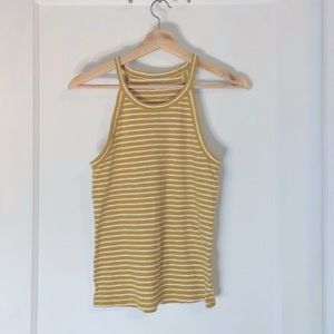 Madewell mustard tank top